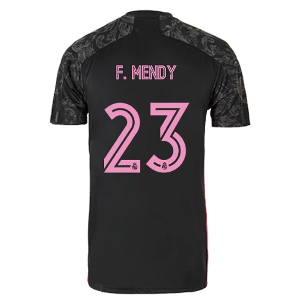 Maillot Football Real Madrid Third NO.23 F. Mendy 2020-21 Noir